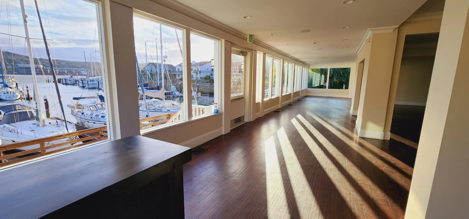 Professional event space cleaning - elegant venue